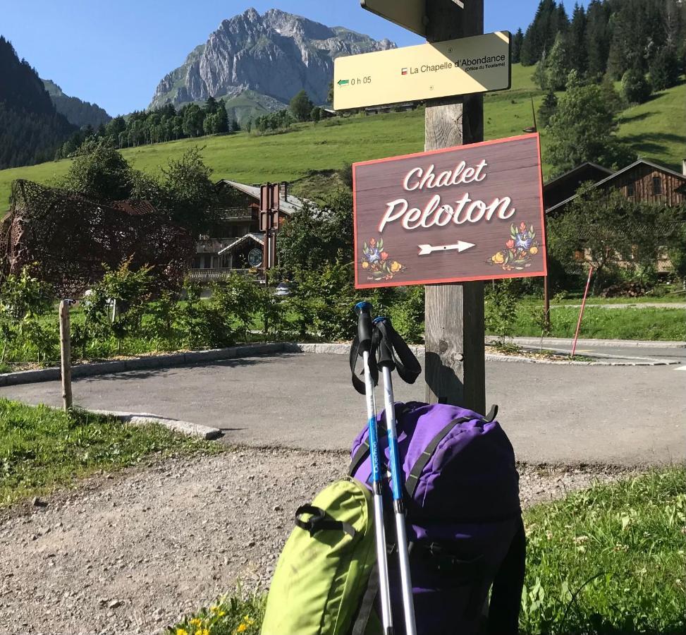 Chalet Peloton Abondance 외부 사진